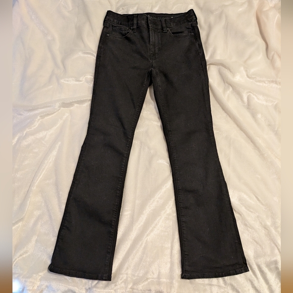 🎁 AE Next Level High-Waisted Skinny Kick Jean 4 Short - Picture 4 of 10